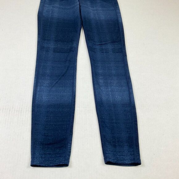 Athleta Womens Ankle Leggings Blue Yoga Pilates Running Stretch Pull On Size XS - Picture 2 of 12